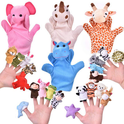 20cm interessante Plüsch-Tierhandpuppe-weiche Puppe für Babys