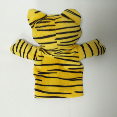 Neuheits-Tiger Leopard Plush Animal Puppet-Plüsch spielt weiche Handpuppen