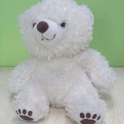 18*15cm personifizierte kleinen weißen Teddy Bear Washable