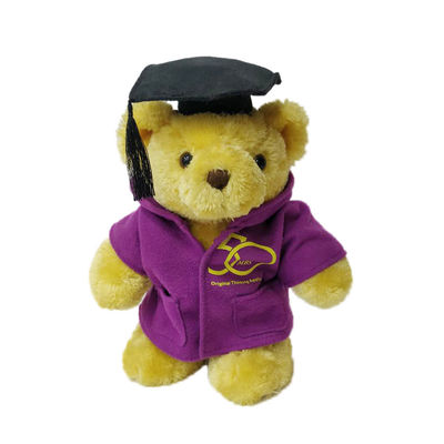 Doctorial kundenspezifischer Plüsch-Tierspielwaren Hut-Teddy Bear Stuffed Toy Soems