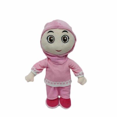 30cm afrikanisches Mädchen-Puppen-Plüsch-Spielwaren-Mädchen angefülltes Geschenk für den Tag der Kinder