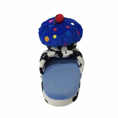 Blaue Milchkuh weicher Flip Flop Plush Stuffed Animal, der Plüsch-Ausgangsdekor modelliert