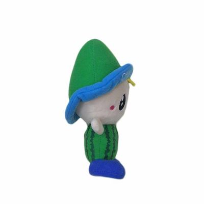 30cm grüner Wassermelonen-Jungen-kundenspezifisches Plüsch-Puppen-Kissen Sofa Cushion Customize