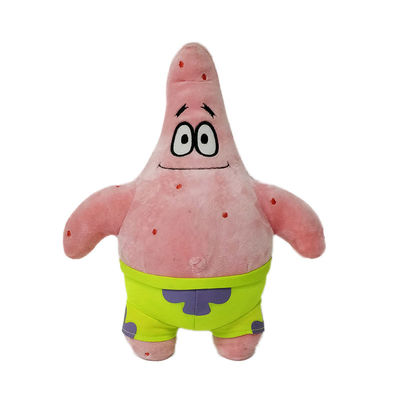 40cm Patrick Star Plush Pillow ISO9001 Patrick Star Stuffed Toy For Kindergeburtstag
