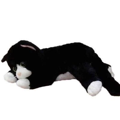 40CM Schwarzweiss--Cat Stuffed Animal Polyester-Tierplüsch-Spielwaren 100%