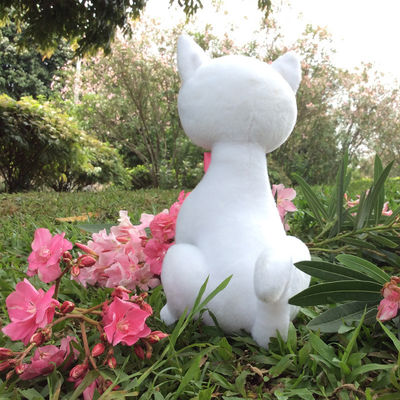 40CM Simulations-weißer Cat Soft Toy Stuffed Animal-Plüsch Toy Customized Gift