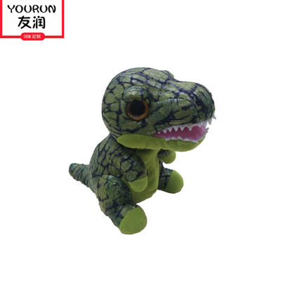 Polyester-grüner Dinosaurier-Plüsch-Toy Children-' s-Geschenk Soem fertigte besonders an