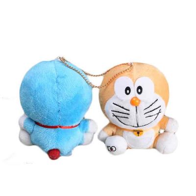 Sicherer geruchloser Dingdang Cat Plush Keychain Pp Cotton füllte Cat Keychain an