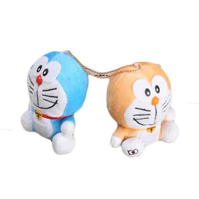 Sicherer geruchloser Dingdang Cat Plush Keychain Pp Cotton füllte Cat Keychain an