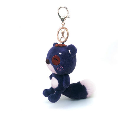 10cm Mini Black Plush Teddy Bear Schlüsselkettentasche hängendes Soem