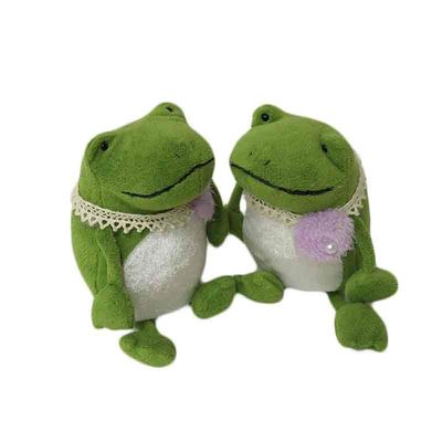 Baby-Plüsch-Spielwaren grüner Frosch-Prinz-Animal Plush Toys für Inneneinrichtung