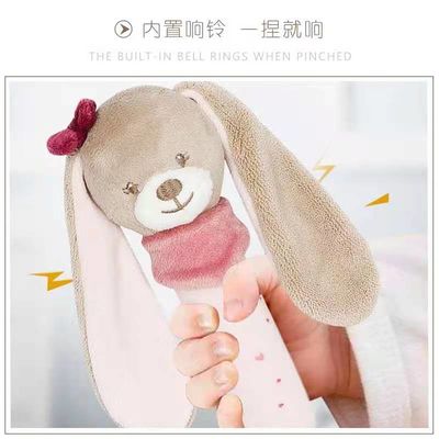 1-3-jährige Kaninchen-Plüsch-Puppe mit BB Gerät-Biss-Baby-Plüsch-Spielwaren