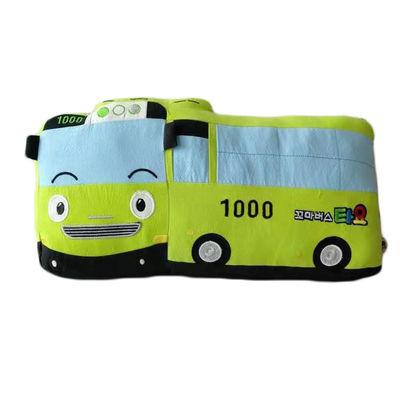 Jungen 30cm roter oder grüner Schulbus-Plüsch-Toy Children-' s-Auto-Plüsch-Spielwaren