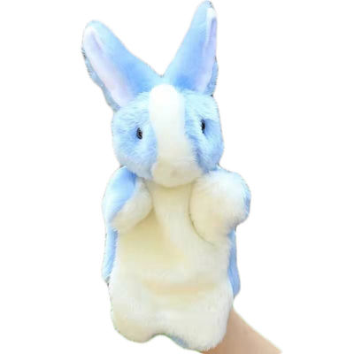 100% pp. Baumwollkaninchen-Marionetten-Plüsch-Spielwaren-Früherziehungs-Plüsch-Handpuppe