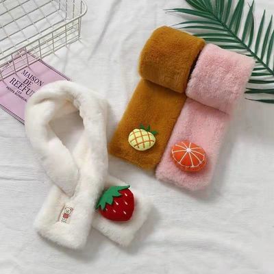 Autumn Winter Plush Scarf Korean-Version weicher Toy Accessories Thickende-Kinder