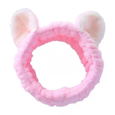 Nettes Cat Ears Simple Makeup Plush-Stirnband-Plüsch-Haar-Band weicher Toy Accessories