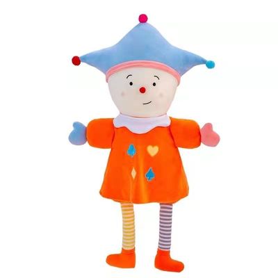 35cm Clown-Plush Doll Plush-Spielwaren beruhigen Baumwolle Zirkusclown-Doll 100% pp.