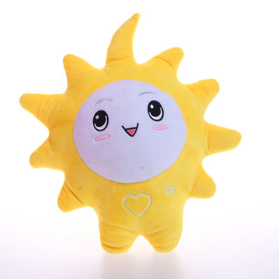 20cm Sonnenblumen-Plüsch-Kissen-Valentinstag-Geschenk füllte die besonders angefertigten Plüsch-Spielwaren an