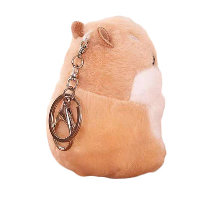 Hängendes Geburtstags-Geschenk Mini Plush Doll Chubby Hamster Plush Keychain Bags