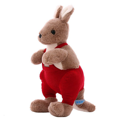 Kaninchen-Haar-Känguru angefülltes Plüsch-Spielwaren-Mädchen-Geburtstags-Geschenk-Baby-Schlafenkissen