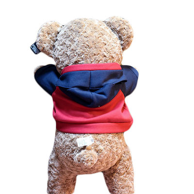 18cm Puppe Browns Rose Velvet Teddy Bear Plush Nigger-200g kleidete nettes knuddeliges Spielzeug