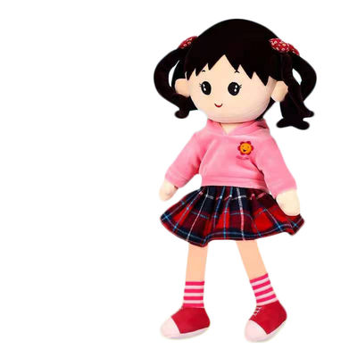65cm rosa kleines Mädchen-Plüsch-Puppen-Geburtstags-Geschenk-Puppen-Schlafenkissen