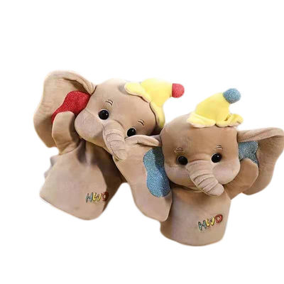 Elefant-Handschuh-Puppen-Plüsch-Handpuppe-Plüsch-Spielwaren beruhigen Baby, um zu schlafen