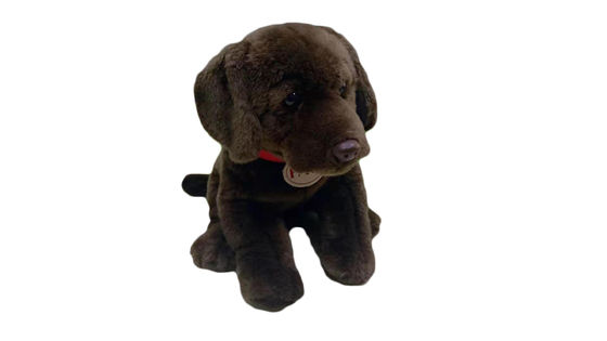 30cm Brown Hundeplüsch-Toy Children-' s-Komfort-kundenspezifisches Hundeplüschtier