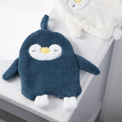 Verdicktes Pinguin-hängendes Kinderhaushalts-reizendes Plüsch-Handtuch