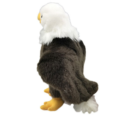 Weiße vorangegangene Baumwolle 30cm Eagle Stuffed Plush Toyss 100% pp. oder besonders angefertigt