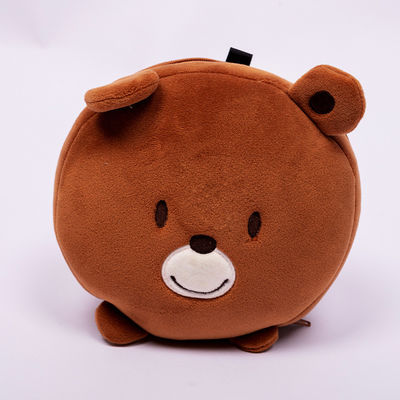 Waschbare 15cm Falten-Plüsch-Augen-Masken-Tasche für Reise