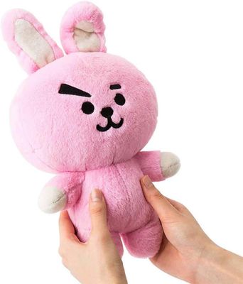 Geruchloses Baby, das 25cm rosa Kaninchen-Plüsch-Puppe beruhigt