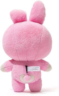 Geruchloses Baby, das 25cm rosa Kaninchen-Plüsch-Puppe beruhigt
