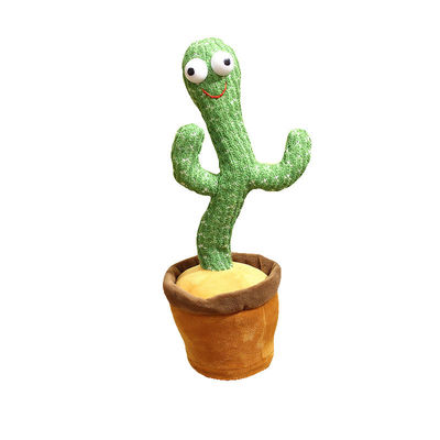 30cm Gesang-tanzender Kaktus-Plüsch Toy For Home Decoration