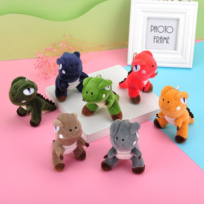 Spielwaren Soems Mini Cartoon Dinosaur Keychain Plush