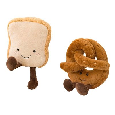 Das Brot-Plüsch-Spielzeug 20cm der Kinder für Greifer-Maschine