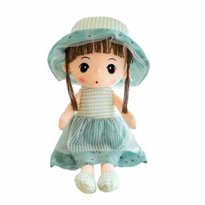 Polypropylen-Baumwolle füllte Prinzessin Plush Doll 40cm für Mädchen