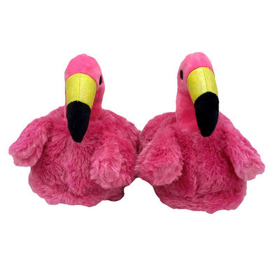 Gleiten Sie nicht 40cm Flamingo-warme Plüsch-Haus-Schuhe