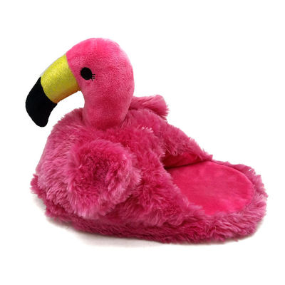 Gleiten Sie nicht 40cm Flamingo-warme Plüsch-Haus-Schuhe