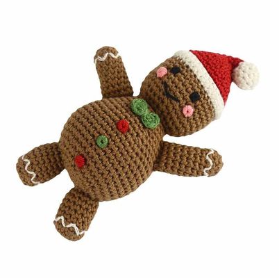 Handgemachte gekämmte Baumwolle gesponnene Häkelarbeit-Puppe 20cm