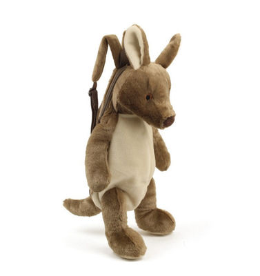 ODM-Produktion der Rucksack kurzes Plüsch-Gewebe-der Tierrucksack-Kinder