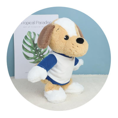Spielt waschbarer ultra weicher elektrischer Plüsch ODM Hunde30cm Plüsch-Hundebestes Geschenk für Kind