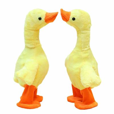 Realistischer 30cm Samt-kleines Gelb Duck Stuffed Animal