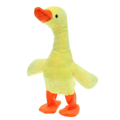 Realistischer 30cm Samt-kleines Gelb Duck Stuffed Animal
