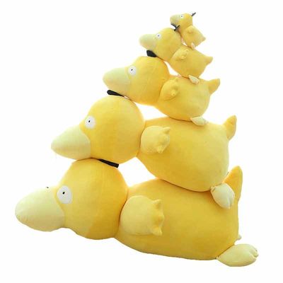 Waschbarer 30cm Plüsch gelbes Duck Stuffed Animal der Hand