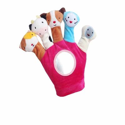 20cm kurzes Plüsch-Elternteil-Kinderwechselwirkendes Handschuh-Spielzeug