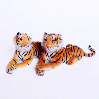 Lebensechte 40cm Tiger Plush Doll With Polypropylene Baumwollfüllung