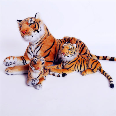 Lebensechte 40cm Tiger Plush Doll With Polypropylene Baumwollfüllung