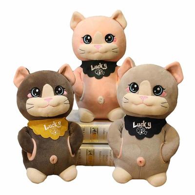 Soem enthäuten nette Cat Plush Toy freundliche 20cm Kinder
