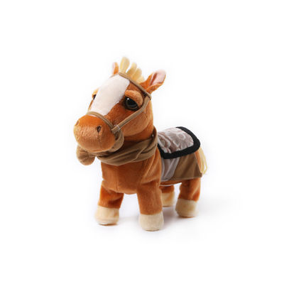Enthäuten Sie freundlichen elektrischen Bewegungs-Kurzschluss-Plüsch Pony Toy